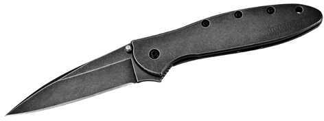 Kershaw 1660BLKW Folder 3" Sandvik 14C28N SS Wharncliffe 410 Handle