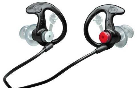 Earpro By Surefire Sonic Defender Ear Plug Small Black Removable Cord Ep3-Bk-spr