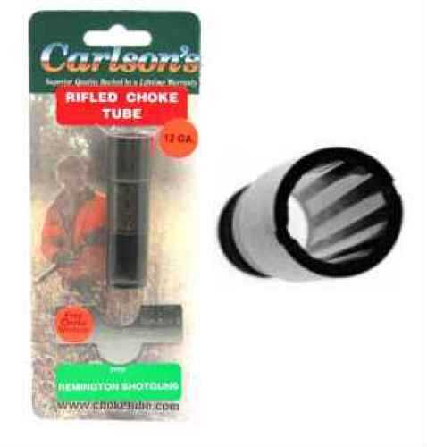 Carlsons 40020 Remington Rem Choke 12 Gauge Rifled 304 Stainless Steel Matte Black