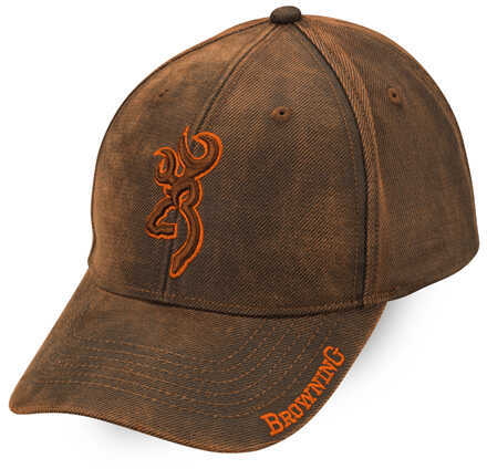 Browning Bm Cap Rhino Brown/ORG Logo