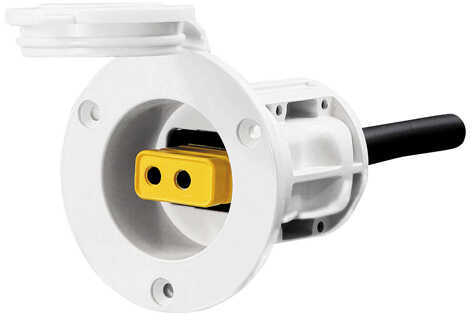 Cannon Flush Mount Power Port White Mn# 1903013
