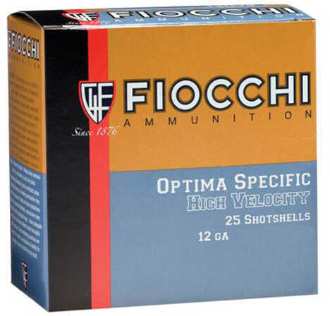 12 Gauge 3" Lead #6  1-3/4 oz 25 Rounds Fiocchi Shotgun Ammunition