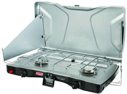 Coleman 2 Burner Triton Series Stove Silver/ Blck 2000020954