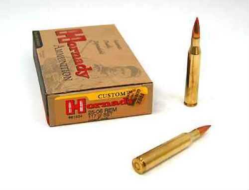 25-06 Remington By Hornady 25-06 Rem 117 Grain SST Per 20 Ammunition Md: 81454