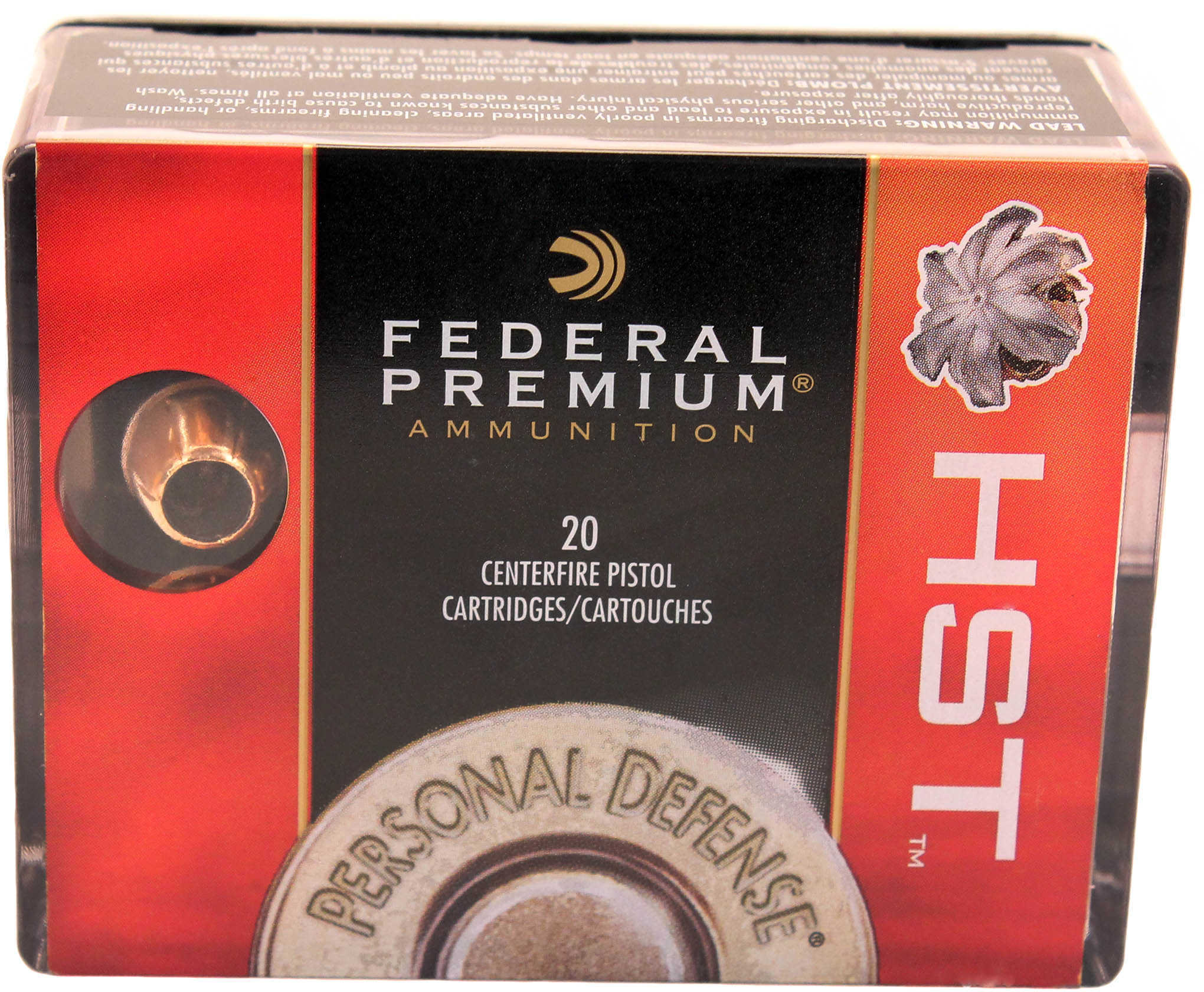 45 ACP 230 Grain Hollow Point 20 Rounds Federal Ammunition