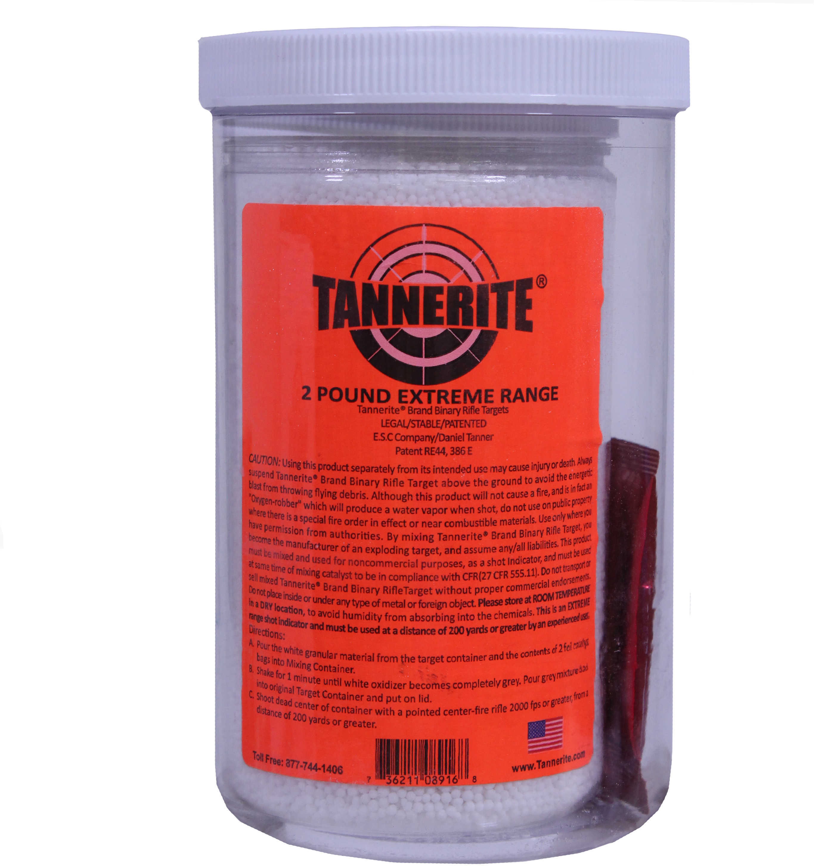 Tannerite 2Et Exploding Target Lb 6 Per Case