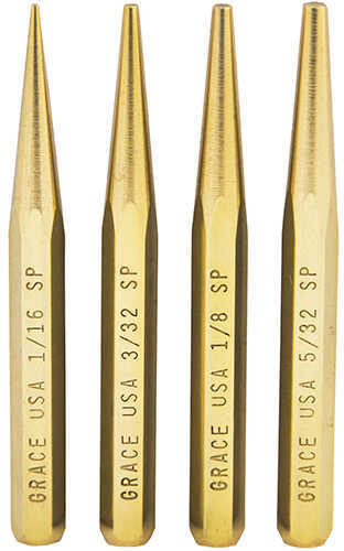 Grace USA Brass Starter Punch Set