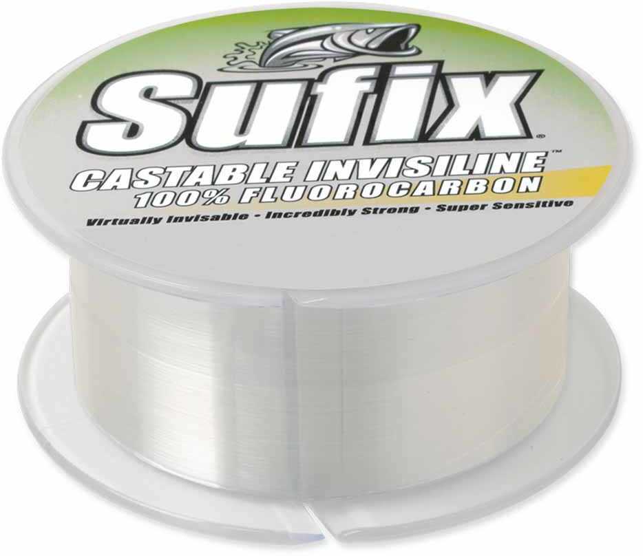 Sufix InvisiLine Casting Fluorocarbon 8 Lb Clear