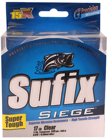 Sufix Siege Mono 330 Yard Clear 17 Lb