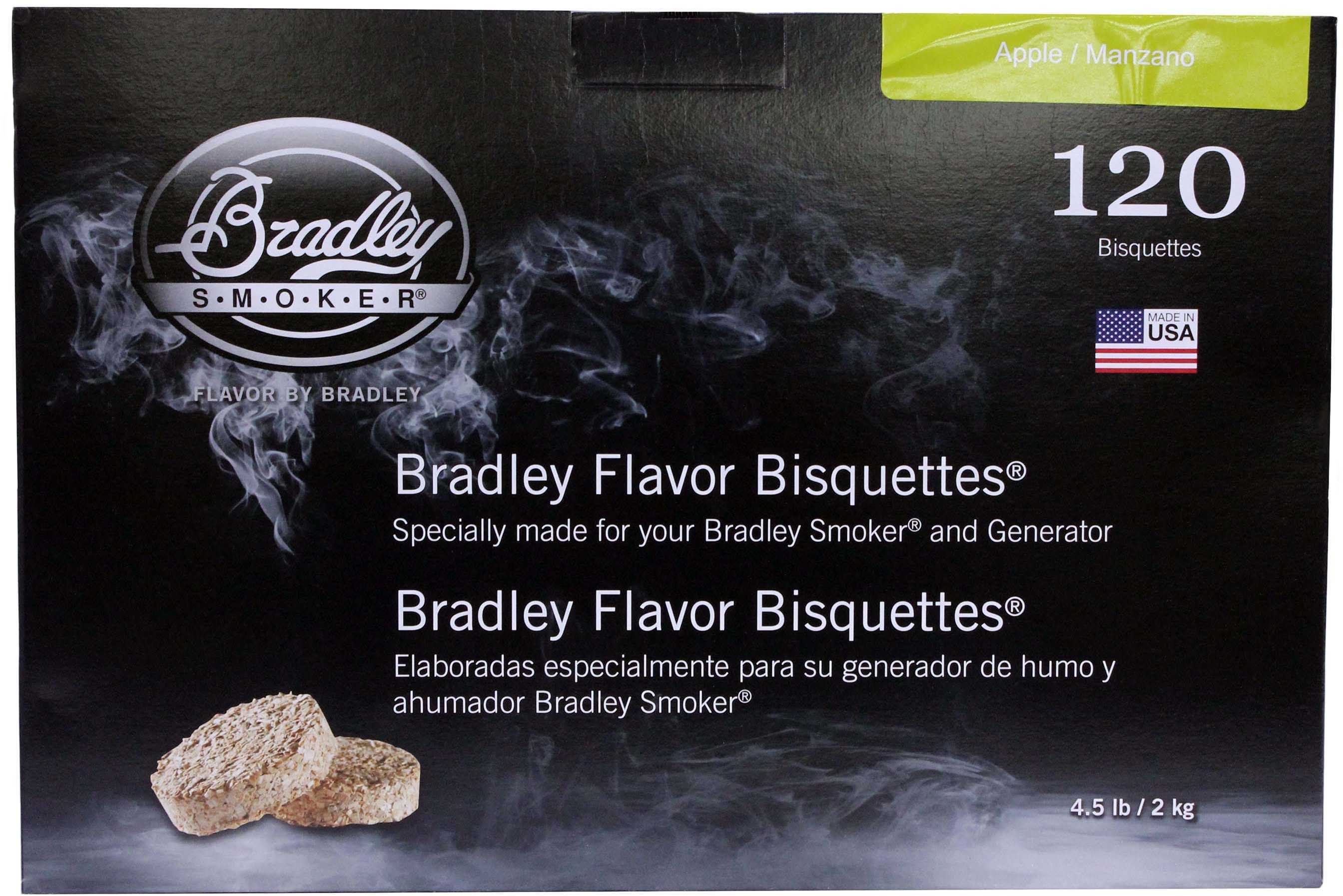 Bradley Apple Bisquettes 120 Pack