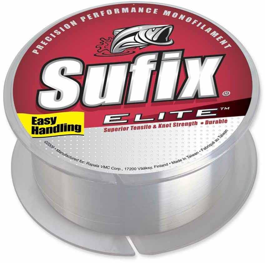 Sufix Elite Mono 330 Yard Clear 10 Lb