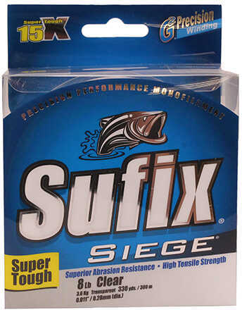 Sufix Siege Mono 330 Yard Clear 8 Lb