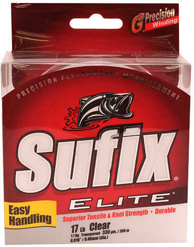 Sufix Elite Mono 330 Yard Clear 17 Lb