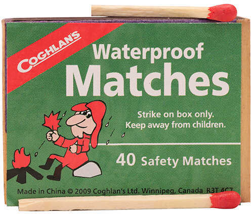 COGHLANS Waterproof Matches 10 Pack - 45 Per