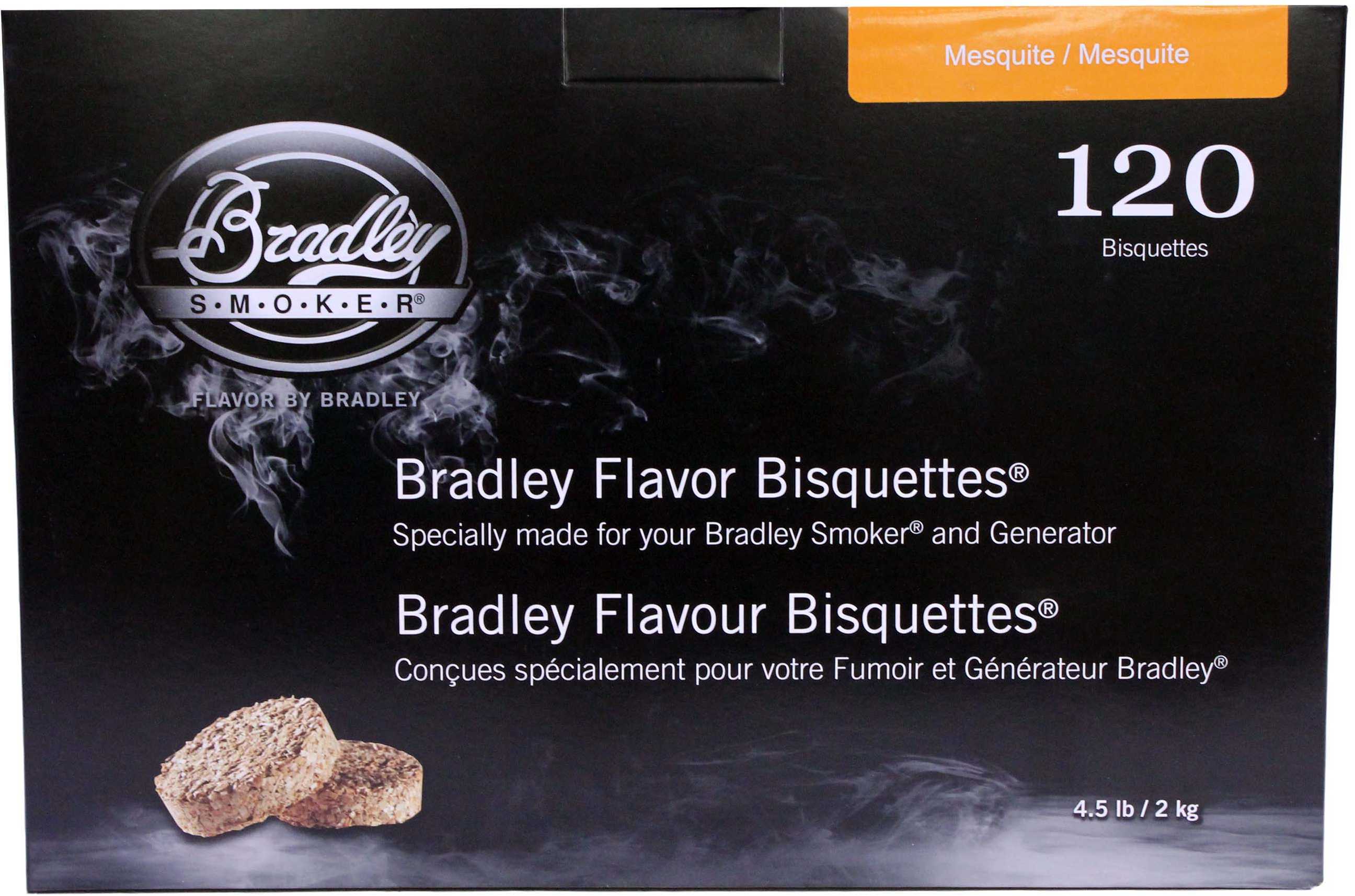 Bradley Mesquite Bisquettes 120 Pack