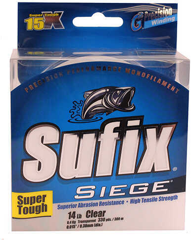 Sufix Siege Mono 330 Yard Clear 14 Lb