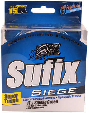 Sufix Siege Mono 330 Yard Green 17 Lb