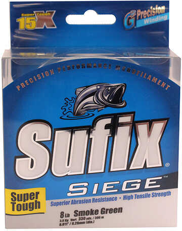 Sufix Siege Mono 330 Yard Green 8 Lb