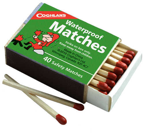 Coghlans Waterproof Matches, Pk Of 4