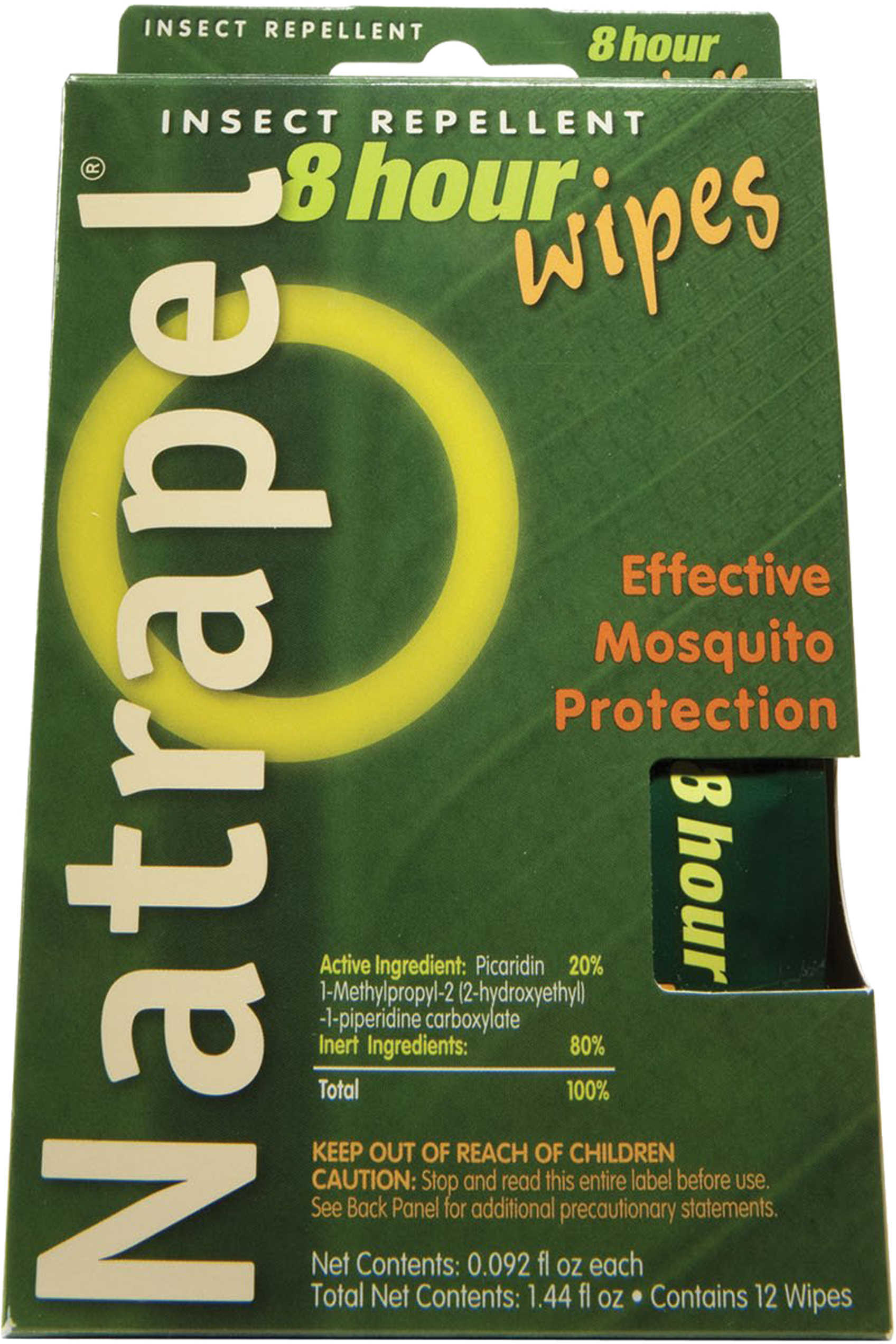 Natrapel 12-hour Picaridin Wipes 12 Count