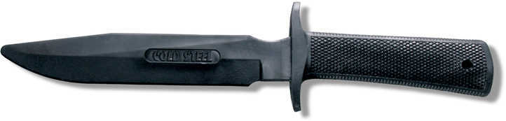 Cold Steel Cs-92R14R1 Military Classic Rubber Trainer 11.50" Fixed Plain Black Santoprene