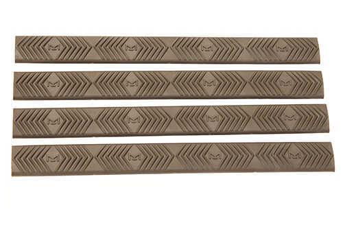Ergo M-LOK Slot Rail Covers, Pack Of 4, Olive Drab Green Md: 4332OD