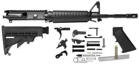 DELTON Rifle Kit 5.56X45 M-LOK 16" M4 Profile Coll. Stock