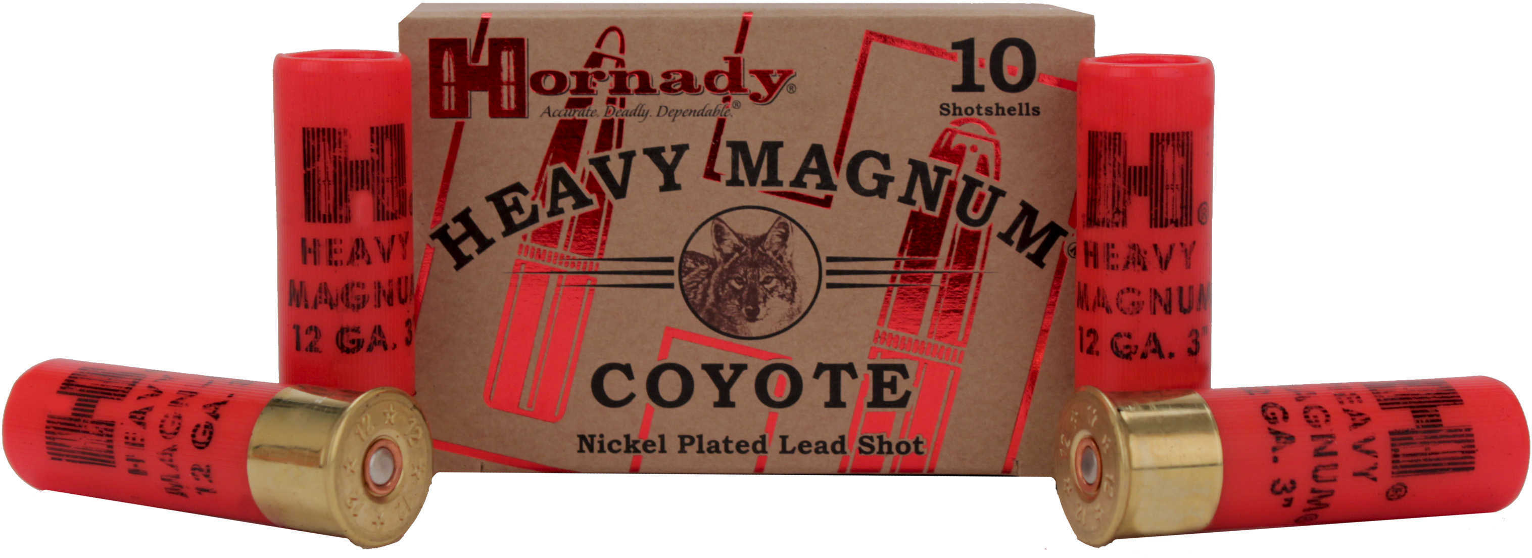 12 Gauge 3" Lead 00 Buck  1-1/2 oz 10 Rounds Hornady Shotgun Ammunition