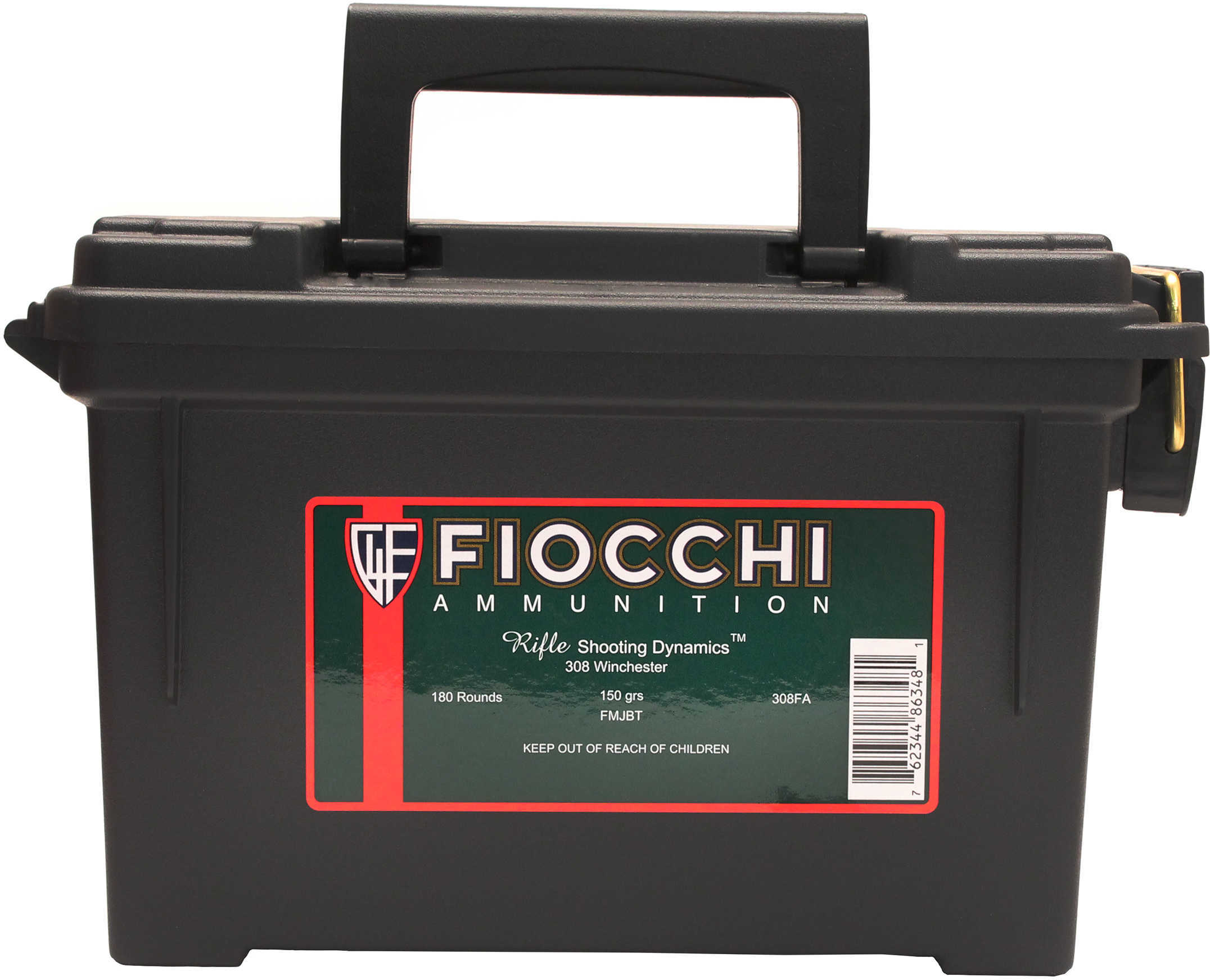 308 Win 150 Grain Full Metal Jacket 180 Rounds Fiocchi Ammunition 308 Winchester