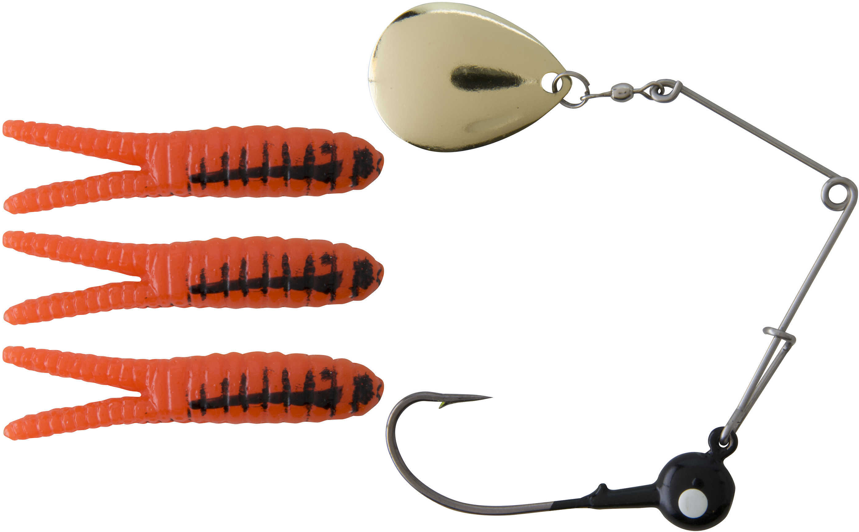 Johnson Beetle Spin 1/8oz Fire Orange/Craw