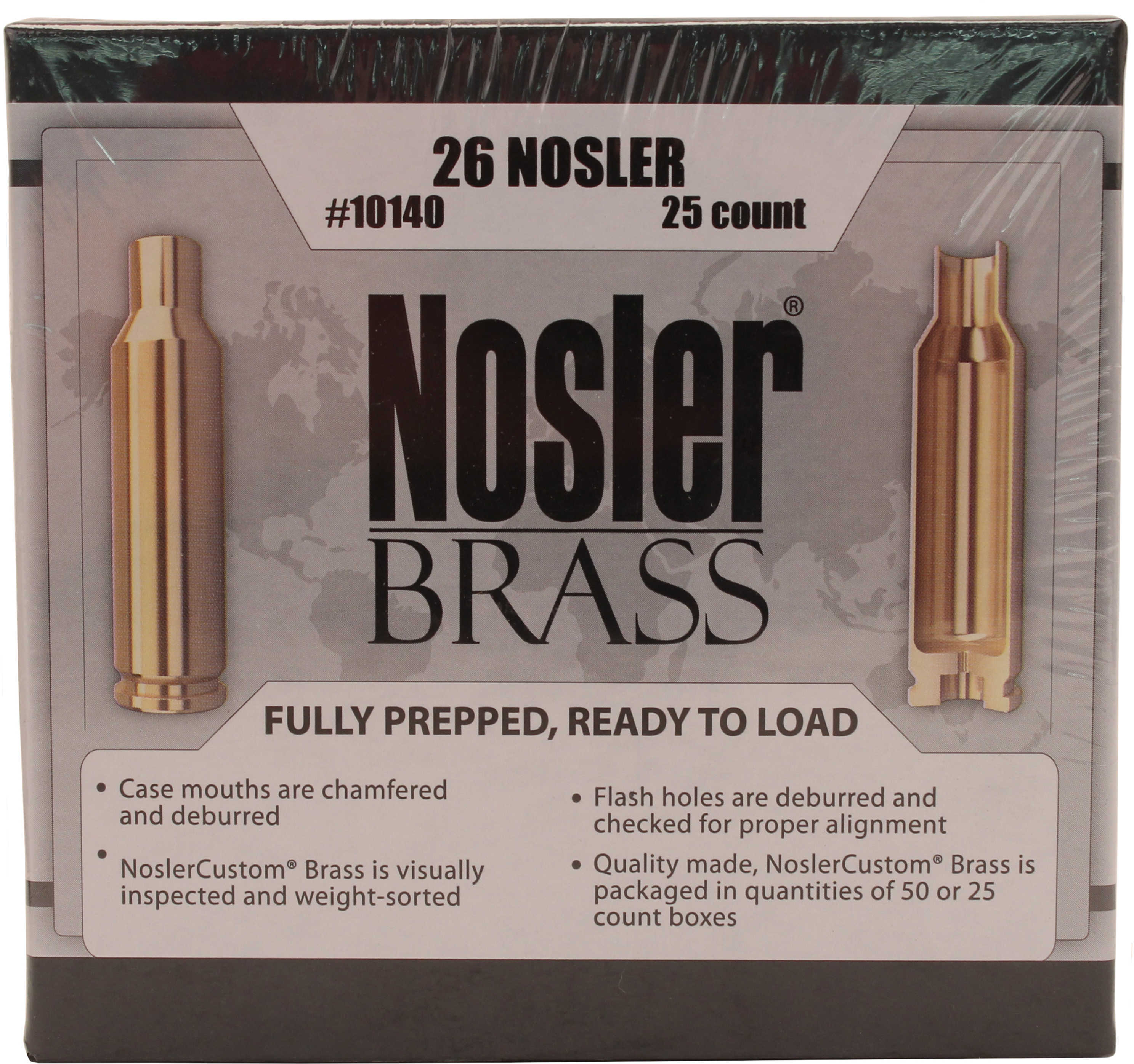 Nosler Brass 26 Nosler 25/Box