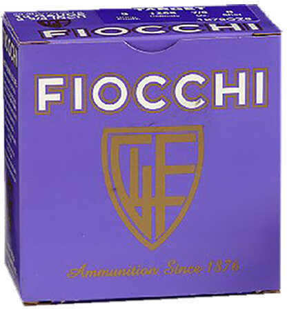 12 Gauge 2-3/4" Lead 7-1/2  7/8 oz 25 Rounds Fiocchi Shotgun Ammunition