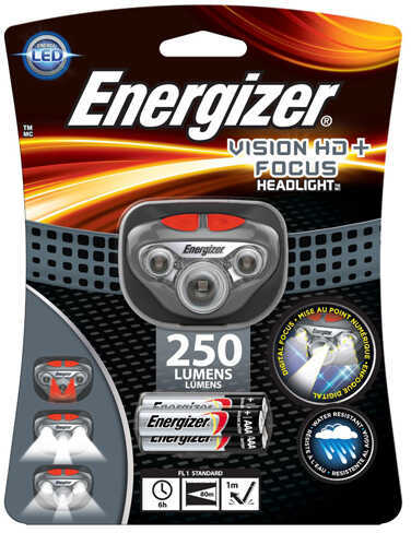 Energizer Vision HD Plus Focus Headlamp 400 Lumens W/AAA BATT