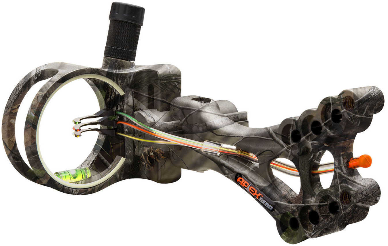 Apex Bow Sight Tundra 3-Pin .019 Apg W/Light