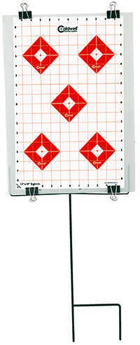 Battenfeld 110005 Ultra Portable Target Stand Black/White/Red Steel