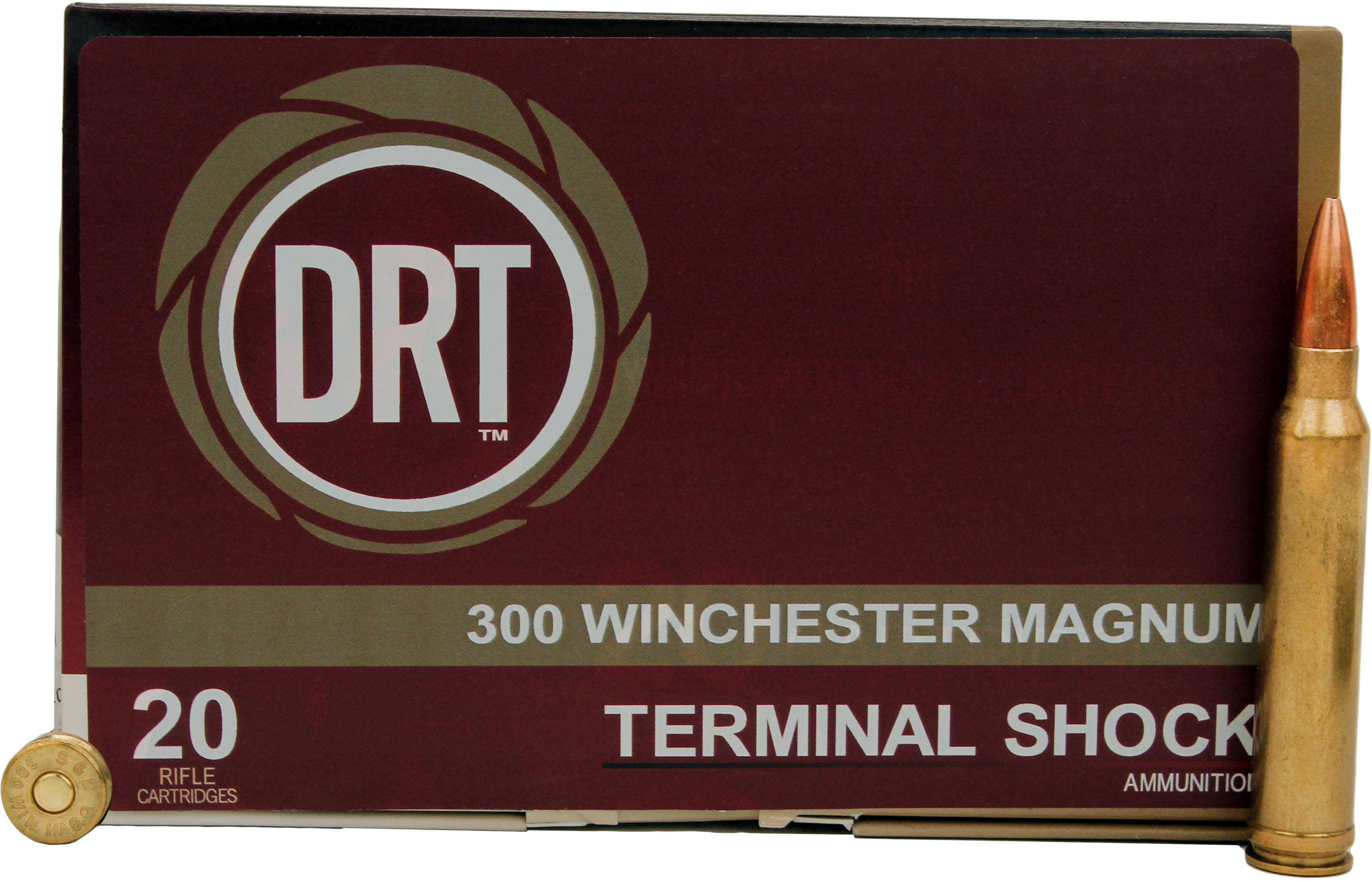 300 Win Mag 200 Grain Boat Tail Hollow Point Rounds Dynamic Research Ammunition Winchester Magnum