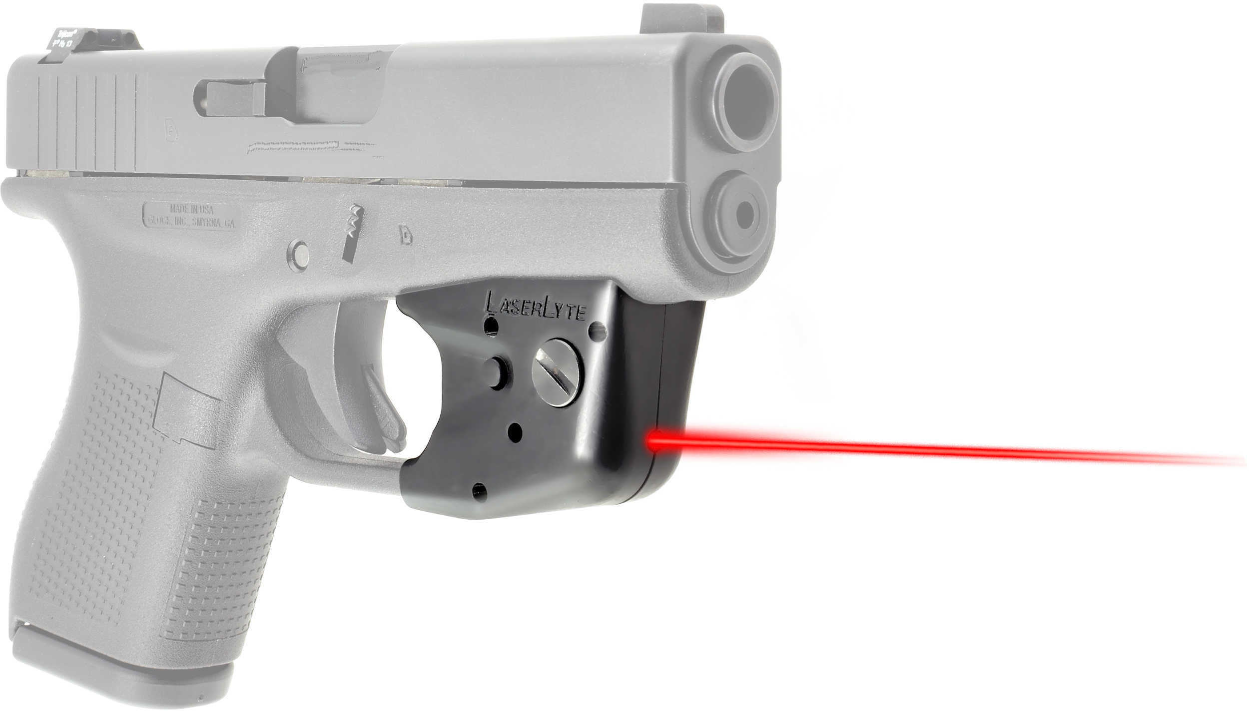 Laserlyte UTAYY For Glock 42 Sight Red Trigger Guard Black