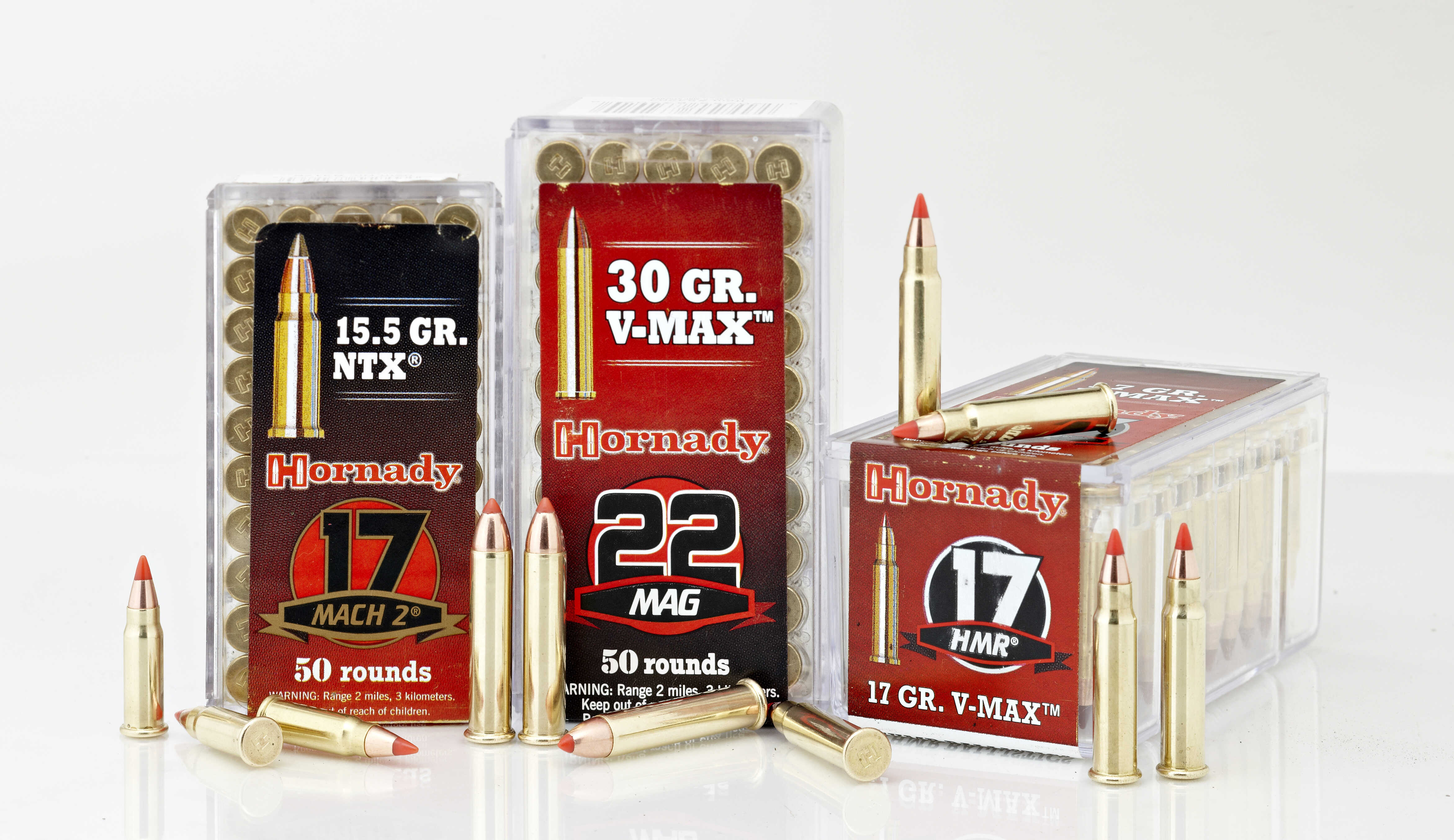 17 Win Super Mag 20 Grain Ballistic Tip 50 Rounds Hornady Ammunition Winchester