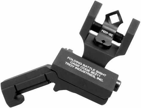 Troy 45-Degree OffSet Sight Set - SSIG-45S-MDBT-00 - M4 Front & Dioptic Rear - Black