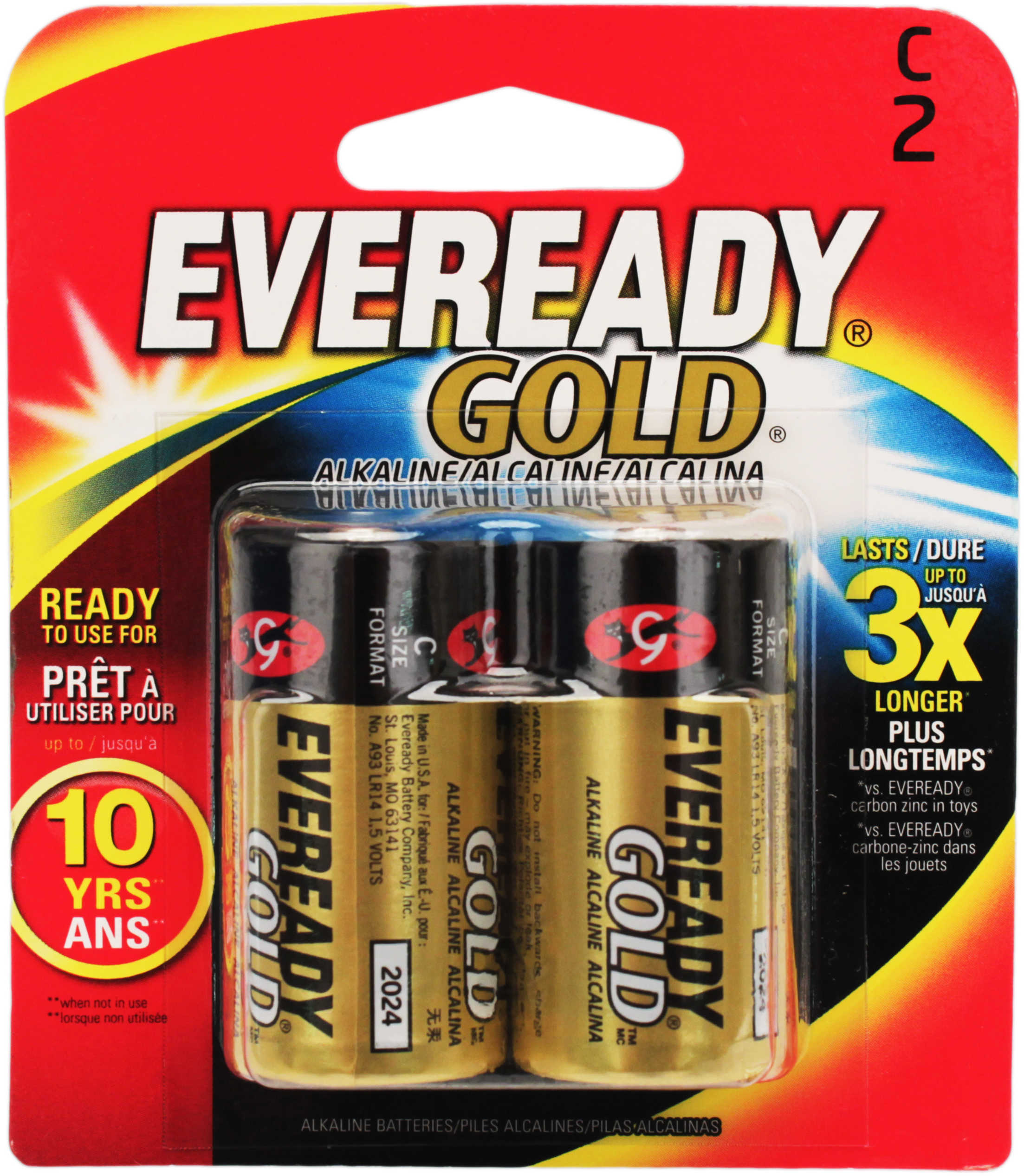 Eveready ALK Battery C 2Pk