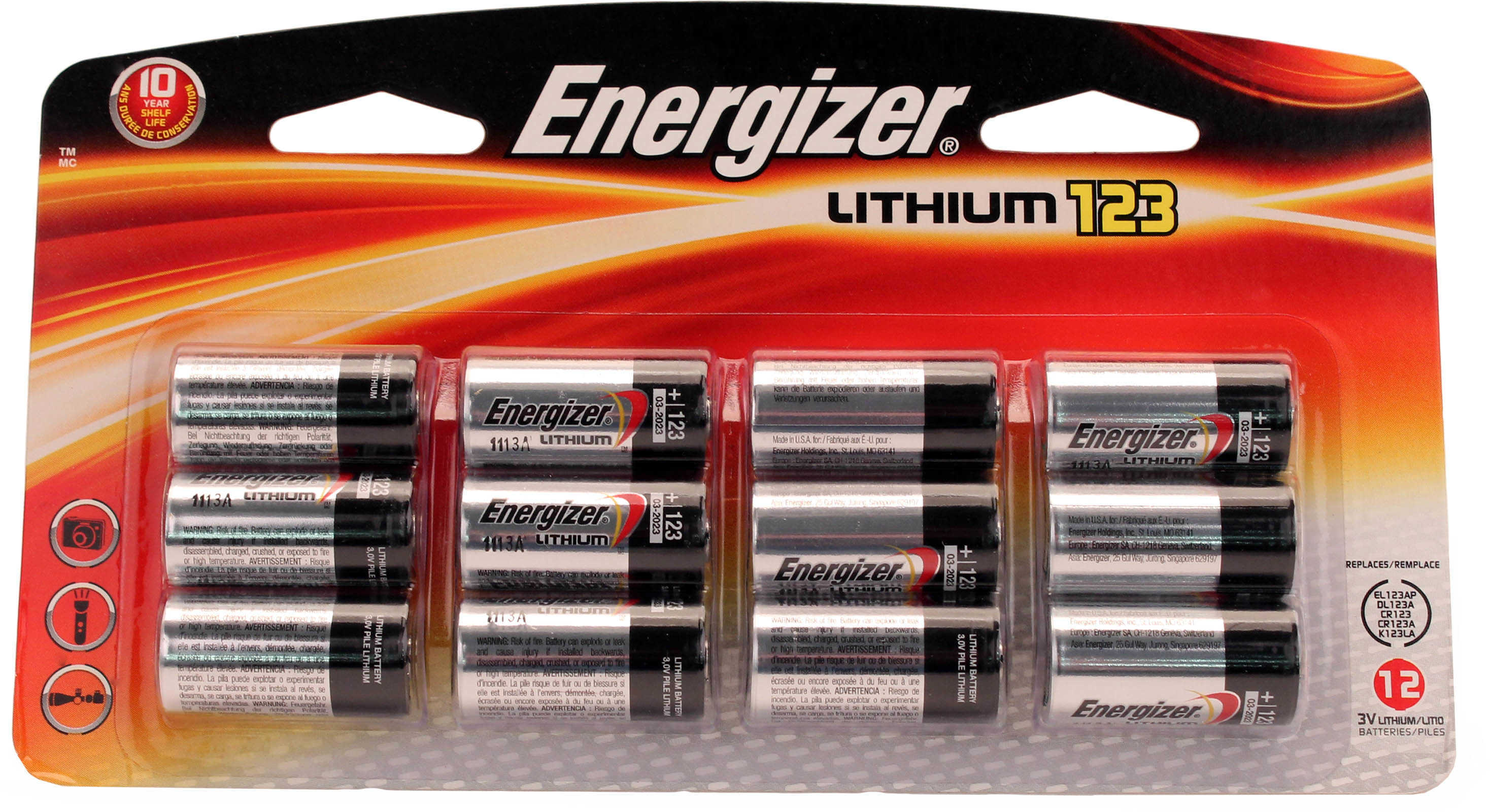 Lithium Cr123 Batteries