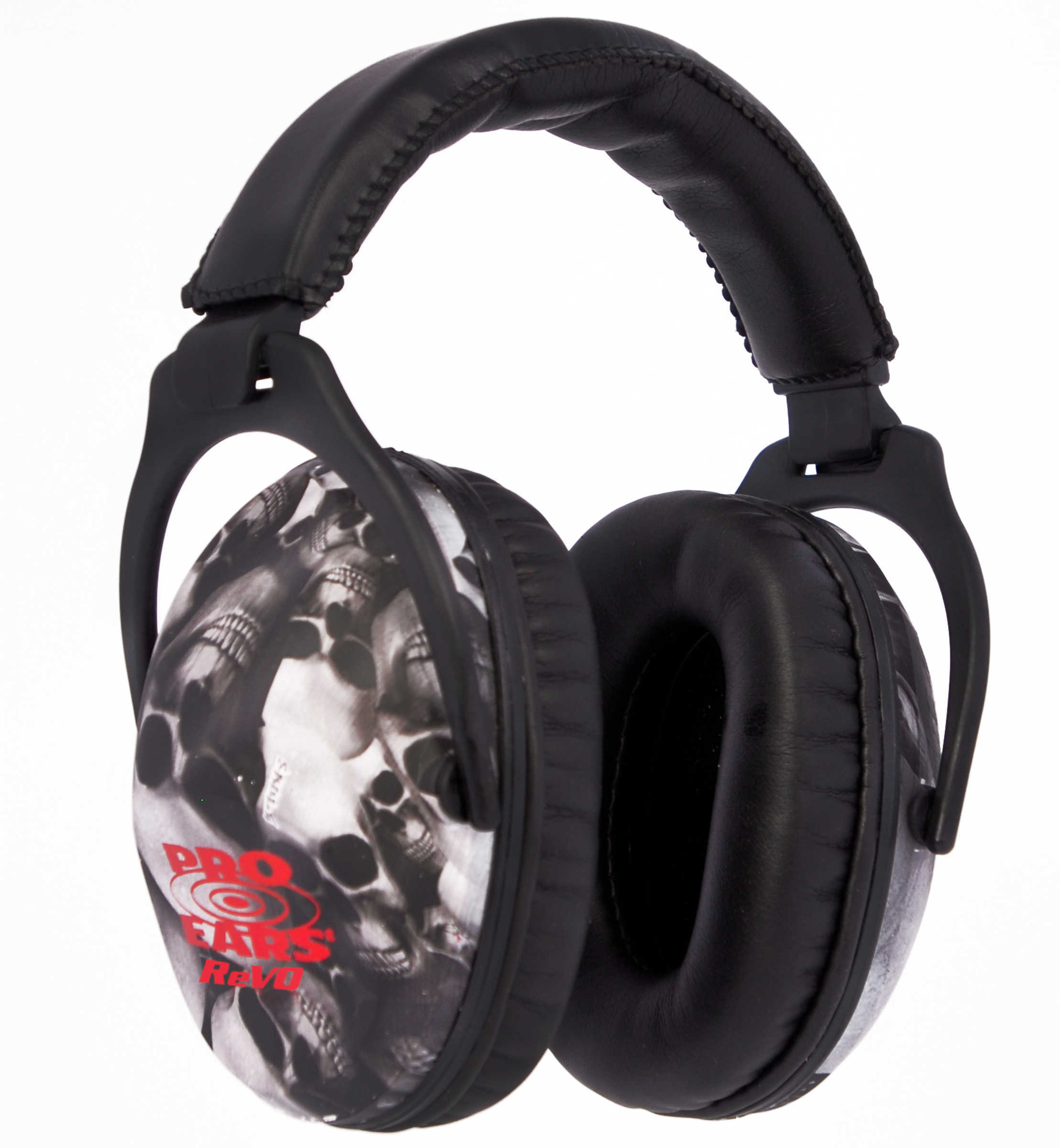 Pro Ears REVO Ear Muff Passive Skulls Pattern