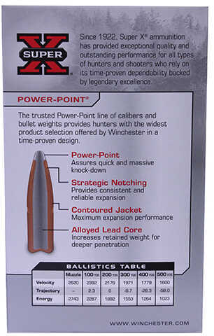 308 Win 180 Grain Soft Point 20 Rounds Winchester Ammunition