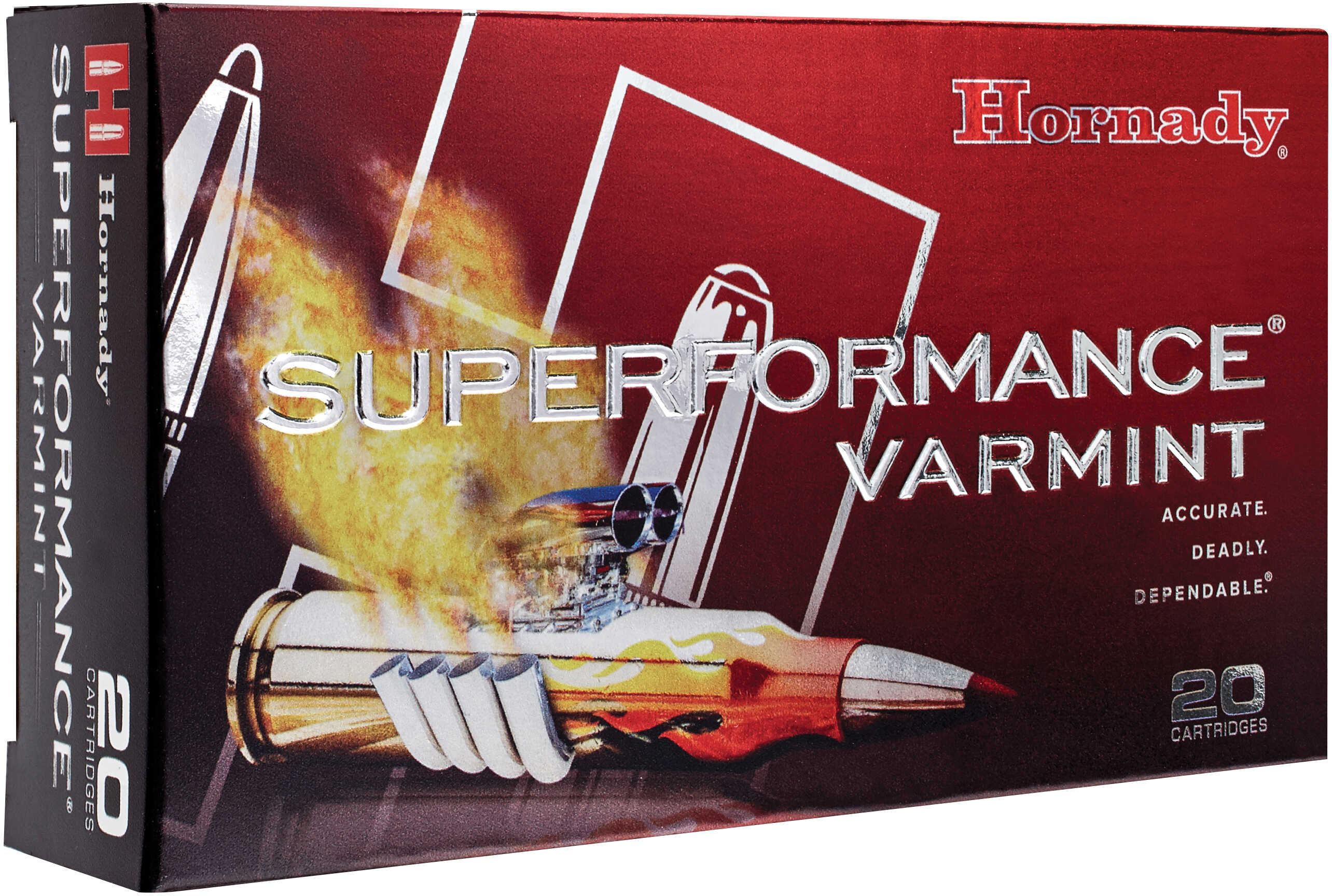 223 Rem 53 Grain V-Max 20 Rounds Hornady Ammunition 223 Remington