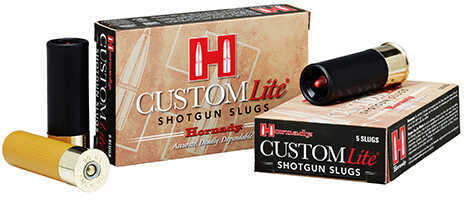 20 Gauge 2-3/4" Lead Slug  250 Gr 5 Rounds Hornady Shotgun Ammunition