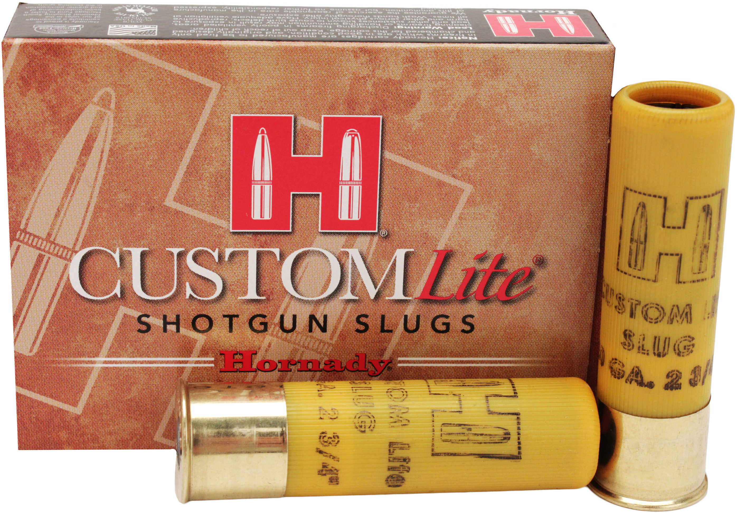 20 Gauge 2-3/4" Sabot Slug 250 Gr 5 Rounds Hornady Shotgun Ammunition