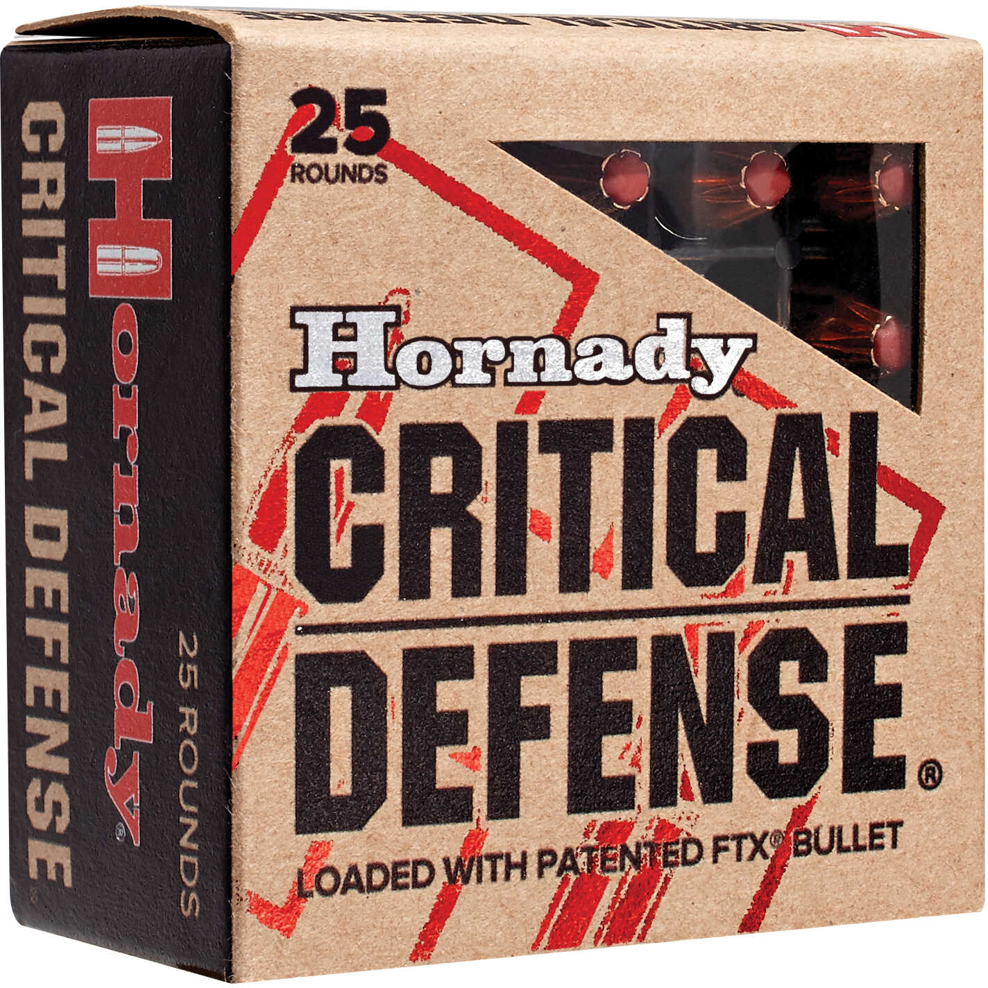 12 Gauge 2-3/4" Lead 00 Buck  9 Pellets 10 Rounds Hornady Shotgun Ammunition