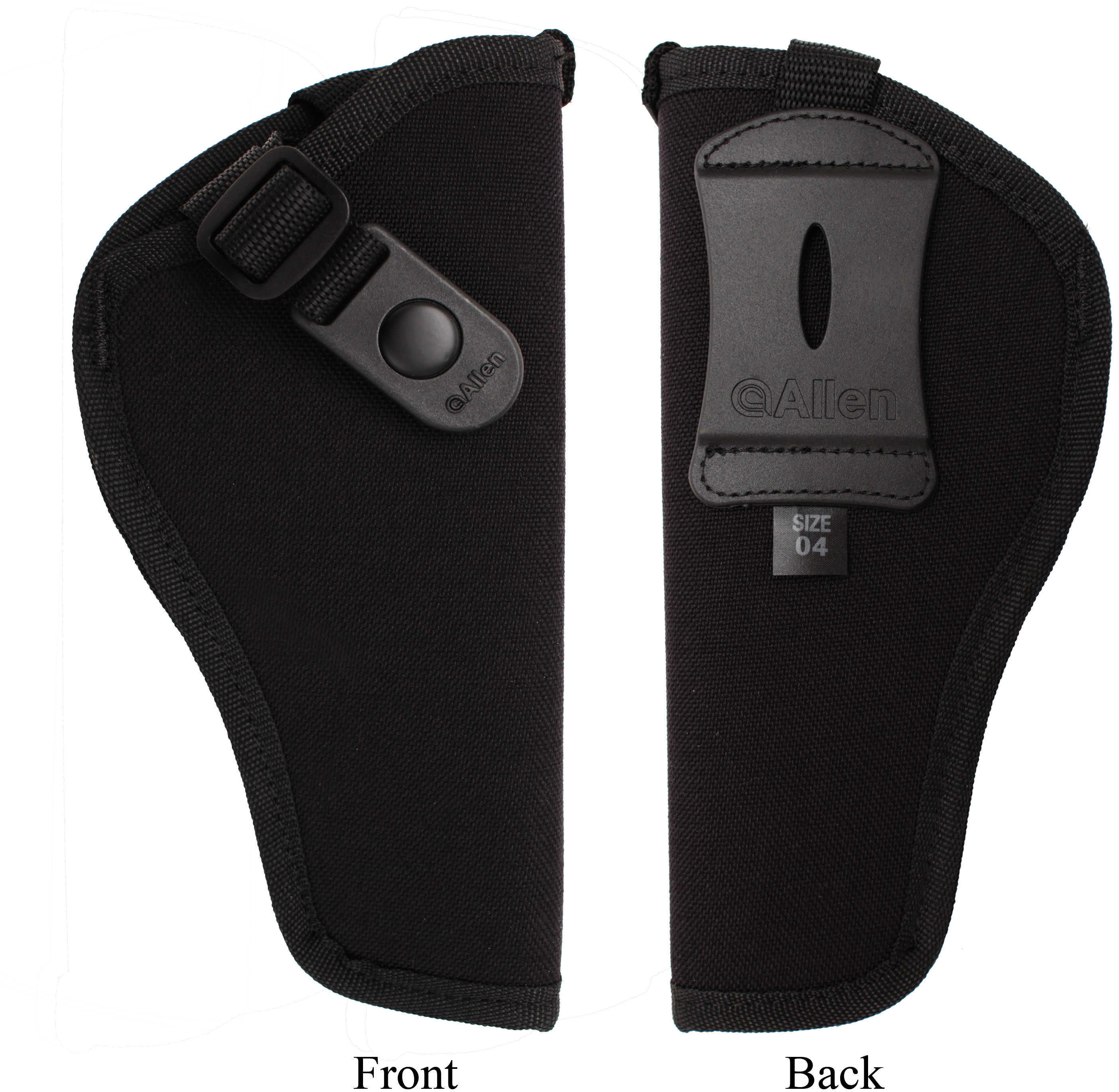 Allen Hip Holster 4-5" Lg Auto Blk