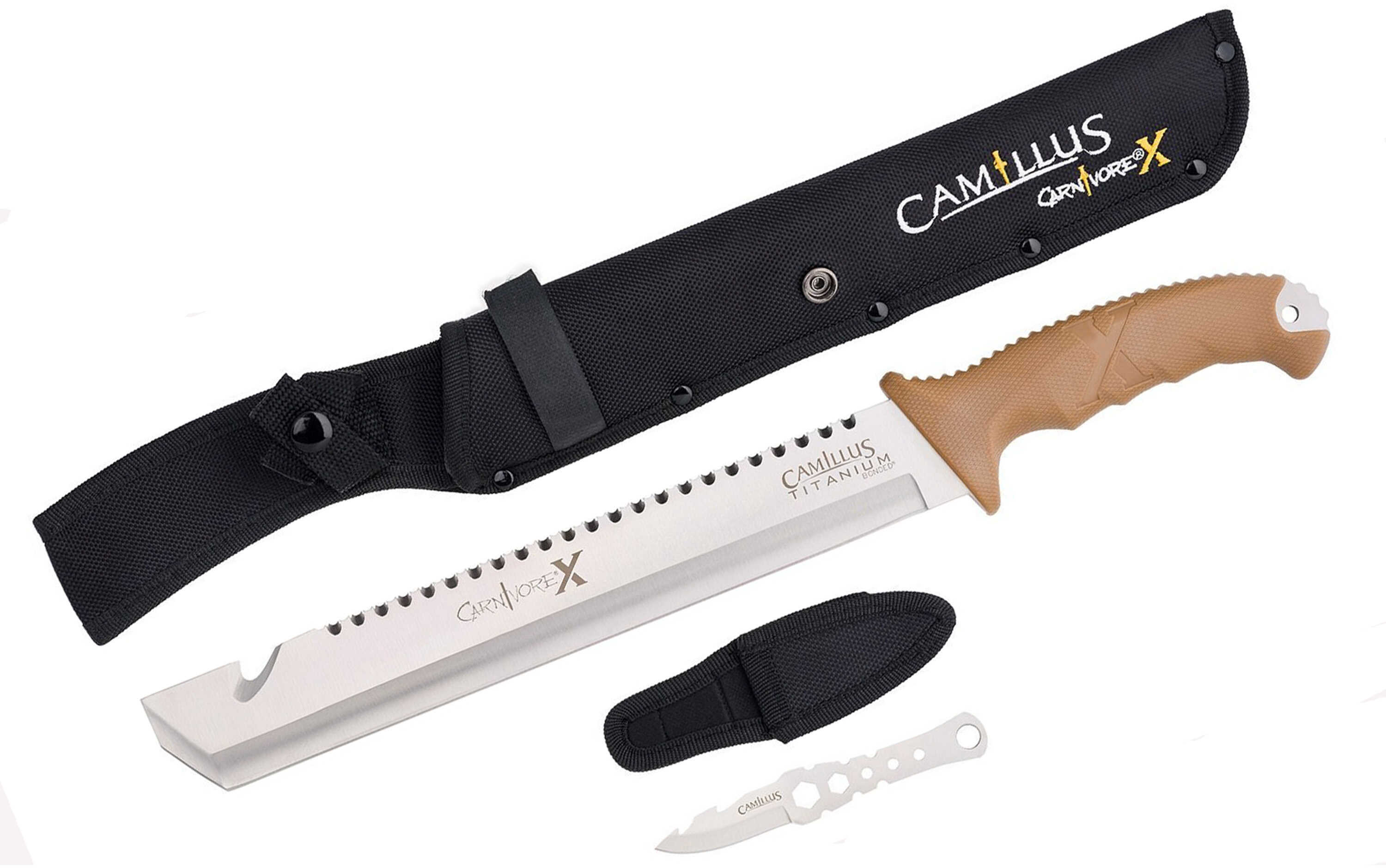 Camillus 18in Titanium Bonded Carnivore X Machete