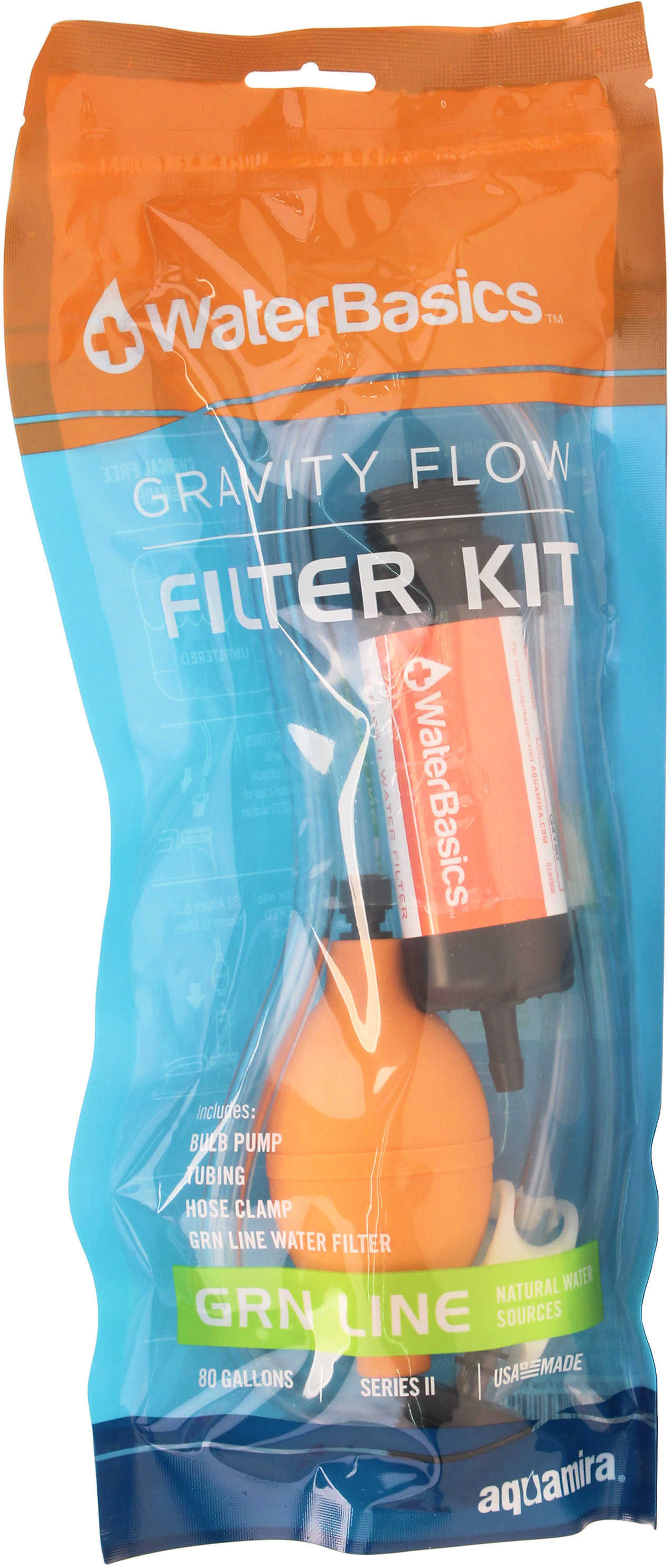 Aquamira WaterBasics Gravity Flow Filter Kit Md: 67251